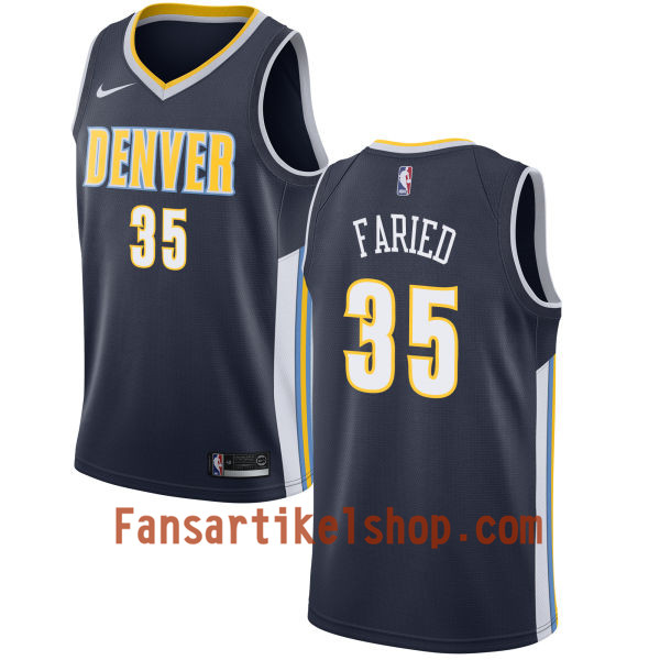 NBA Denver Nuggets Trikot Kenneth Faried 35 Nike 2017-18 marineblau Swingman - Herren NBA Denver Nuggets Trikot Kenneth Faried 35 Nike 2017-18 marineblau Swingman - Herren